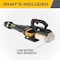 Caterpillar Cat 60V Battery Powered Handheld Leaf Blower, 700 cfm, 135 mph, Bare Tool DG650.9 - alternate 9